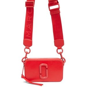 Red Marc Jacobs Crossbody Snapshot.